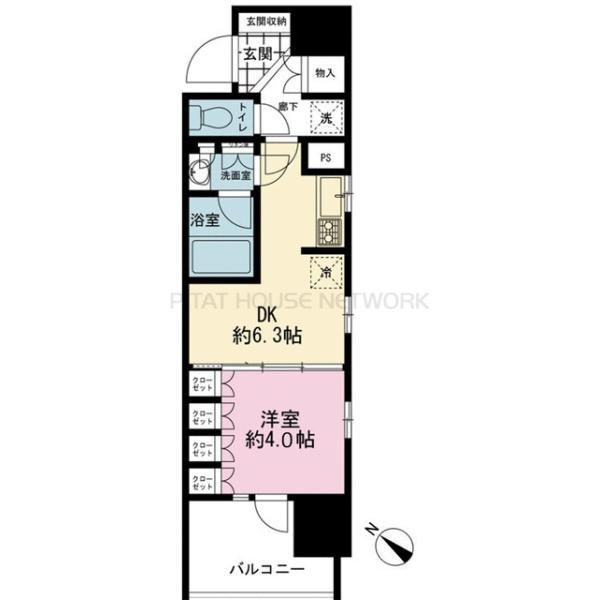 1LDK貸マンションです！