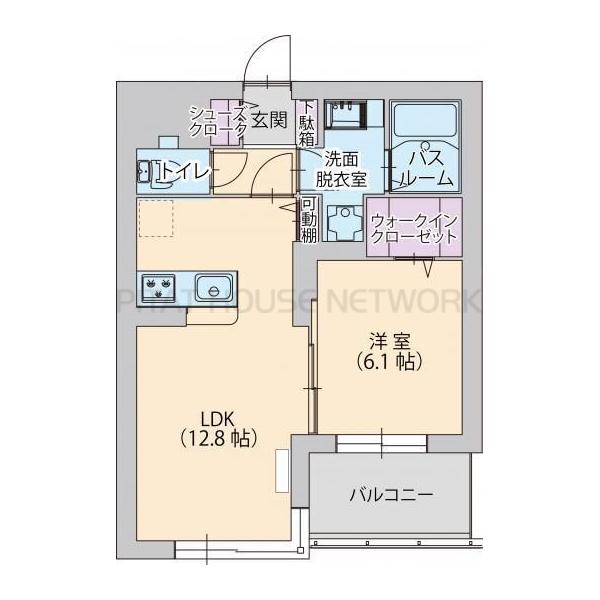 1LDK貸マンションです！