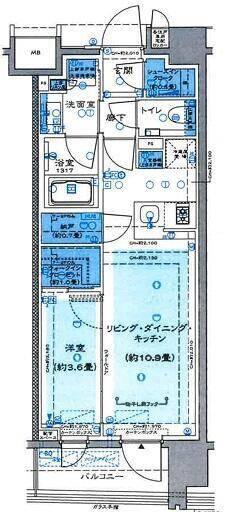 1LDK貸マンションです！