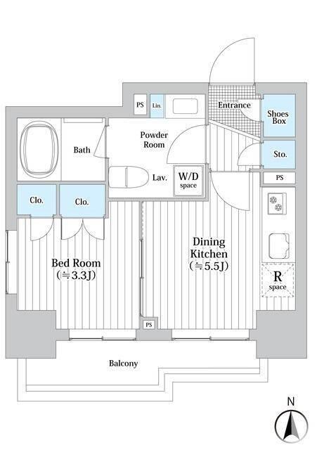 1LDK貸マンションです！