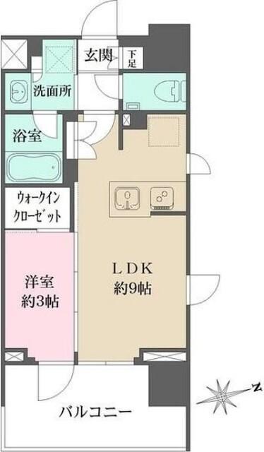 1LDK貸マンションです！