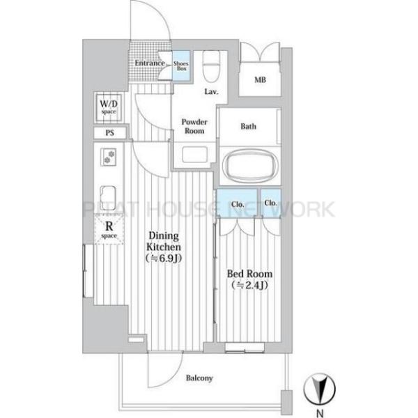 1LDK貸マンションです！