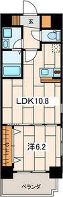 1LDK貸マンションです！