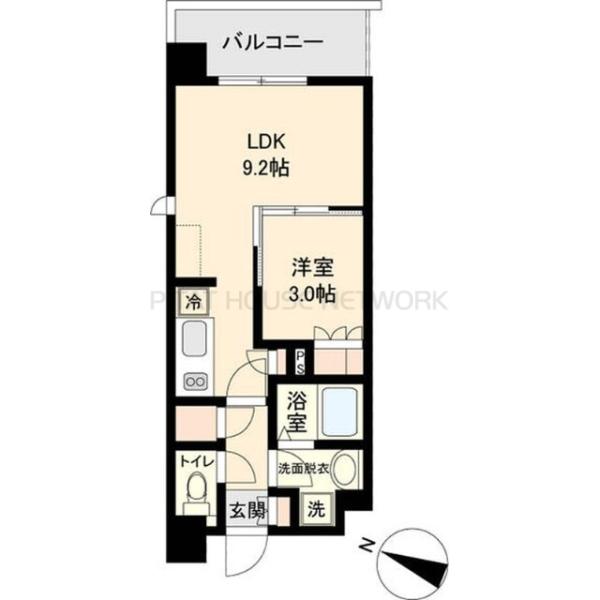 1LDK貸マンションです！