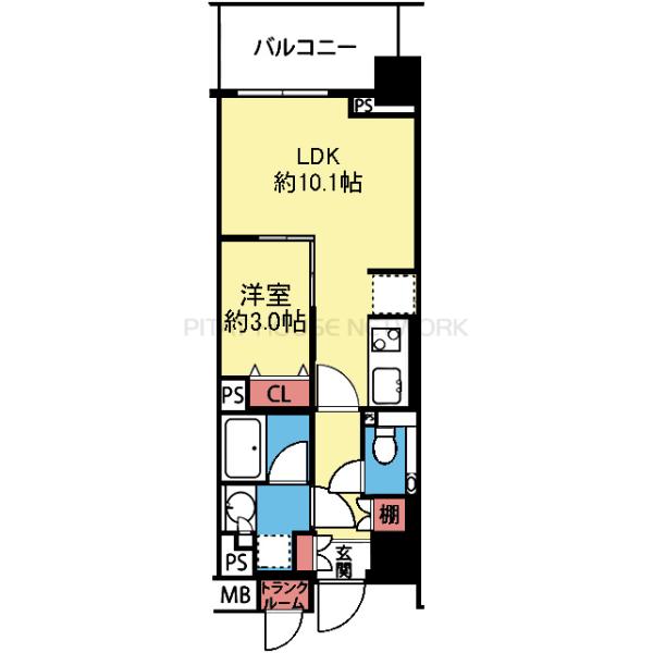 みなとみらい向き1LDK