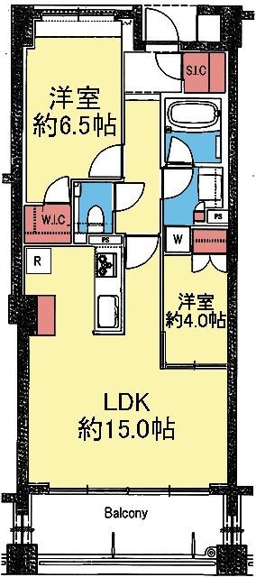 WIC＆SIC付き2LDK