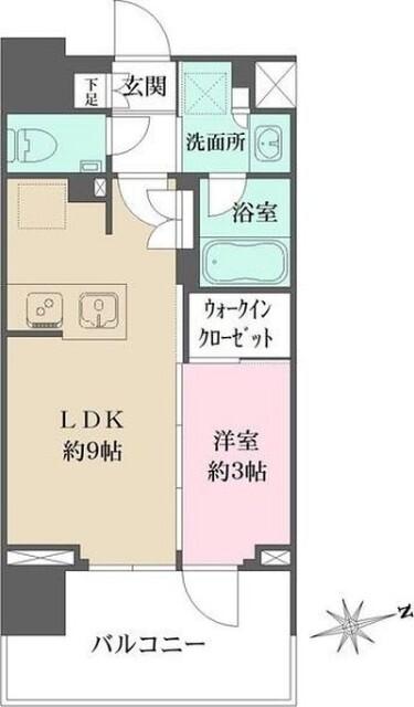 1LDK貸マンションです！