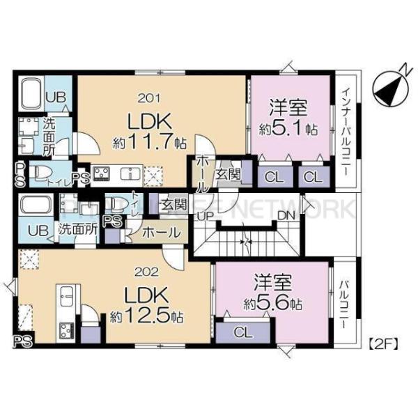 1LDK貸マンションです！