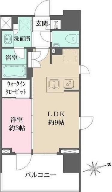 1LDK貸マンションです！