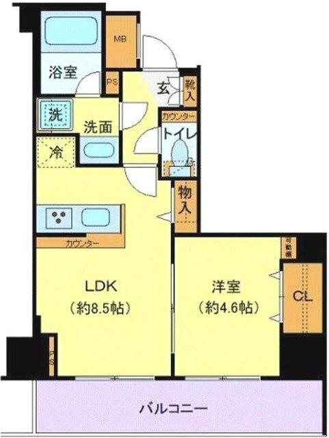 1LDK貸マンションです！