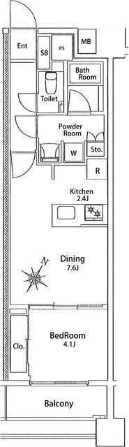 1DK貸マンションです！