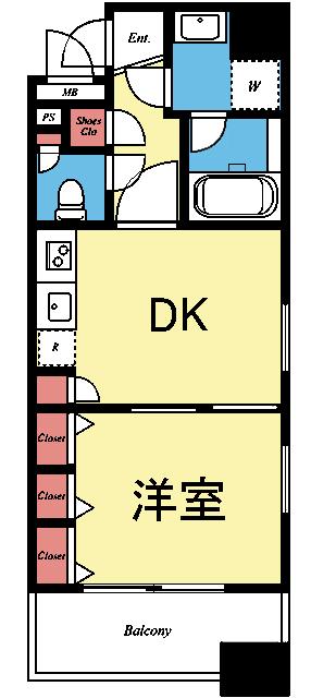 南西向き東側角部屋