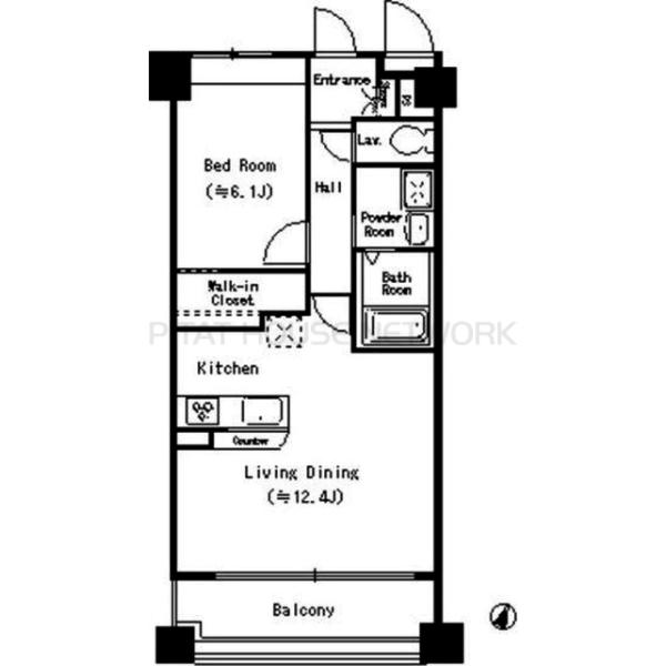 1LDK貸マンションです！