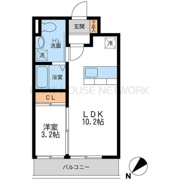 1LDK貸マンションです！