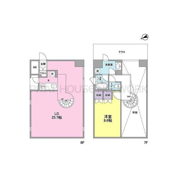 1LDK貸マンションです！