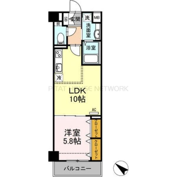 1LDK貸マンションです！
