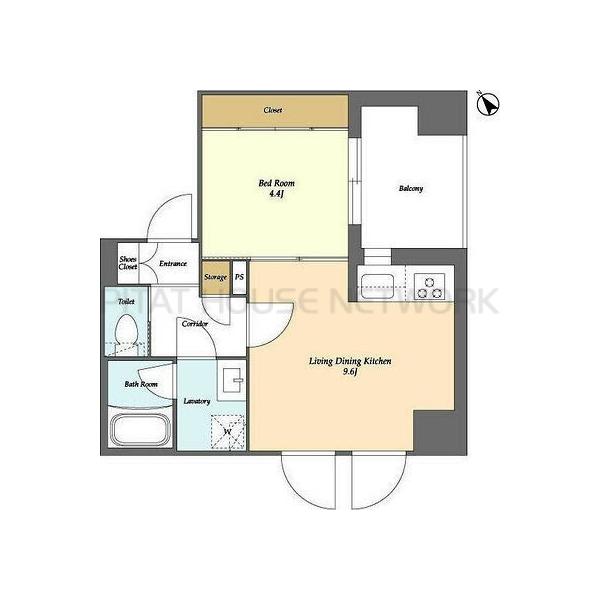 1LDK貸マンションです！