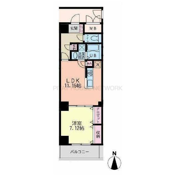 1LDK貸マンションです！