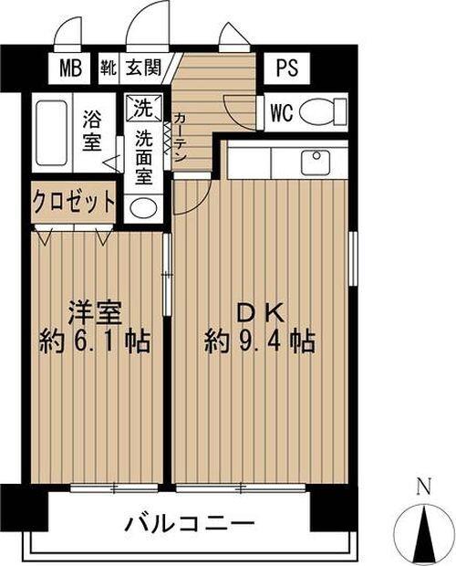 1LDK貸マンションです！