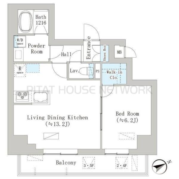 1LDK貸マンションです！