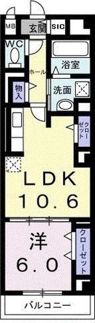 1LDK貸マンションです！