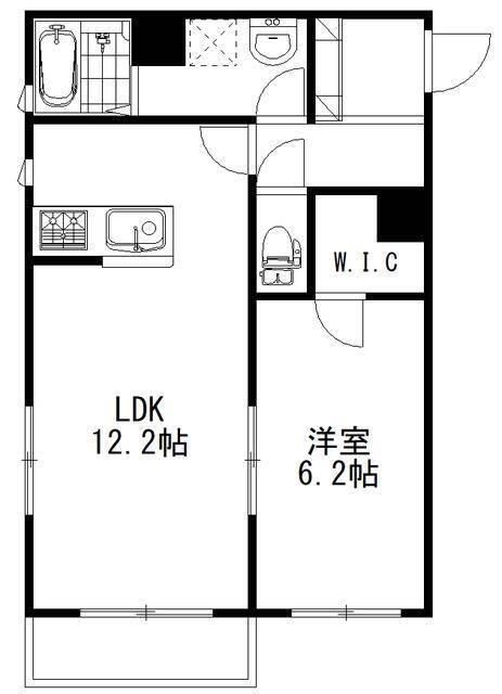1LDK貸マンションです！