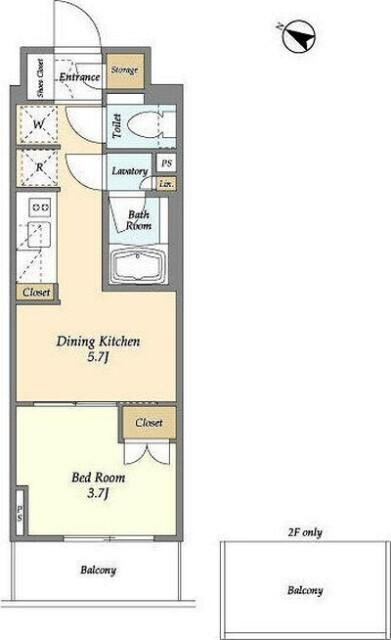 1DK貸マンションです！