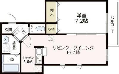 二人入居向けです