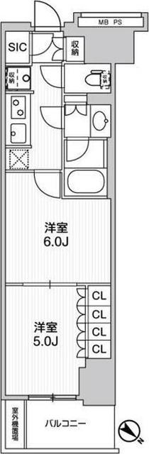 2K貸マンションです！