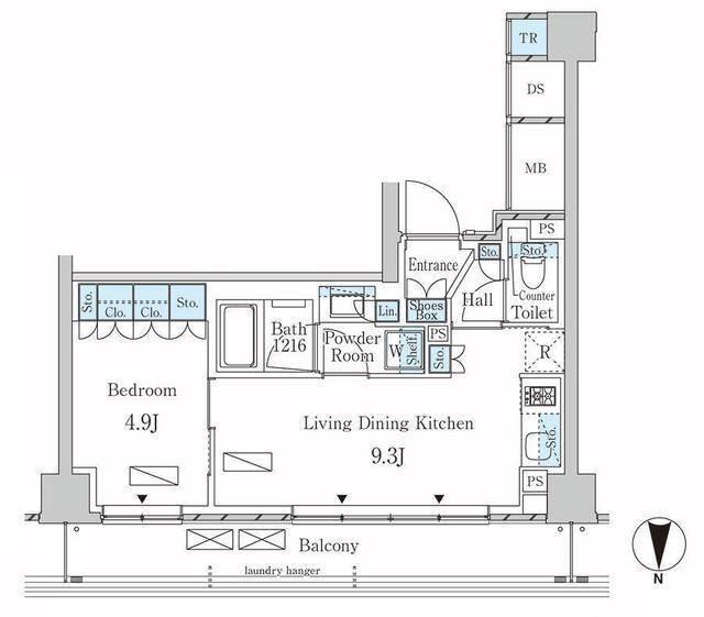 1LDK貸マンションです！