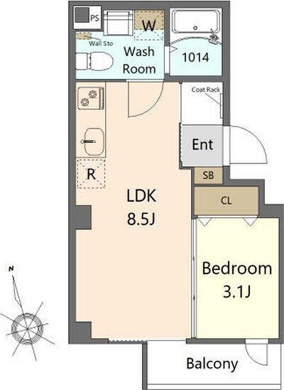 二人入居向けです