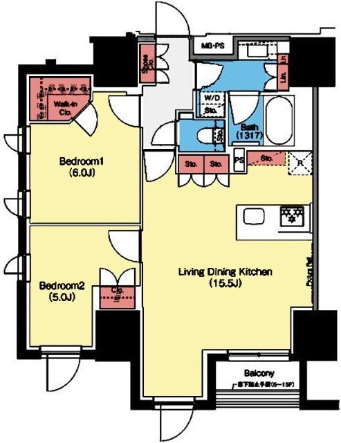 設備充実の2LDK★
