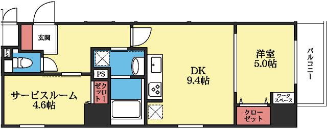 全室フローリング