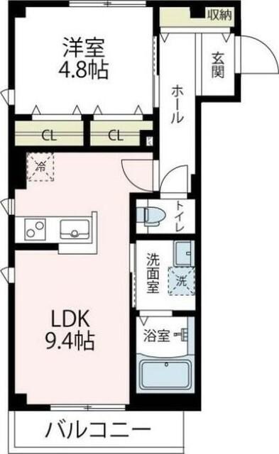 1LDK貸マンションです！