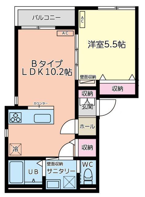 二人入居向けです