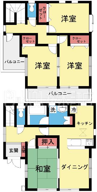  間取り図写真