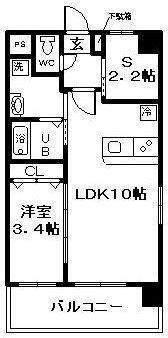 １SLDK貸マンションです！