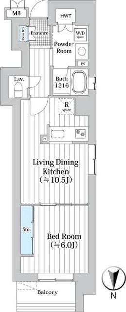 1LDK貸マンションです！