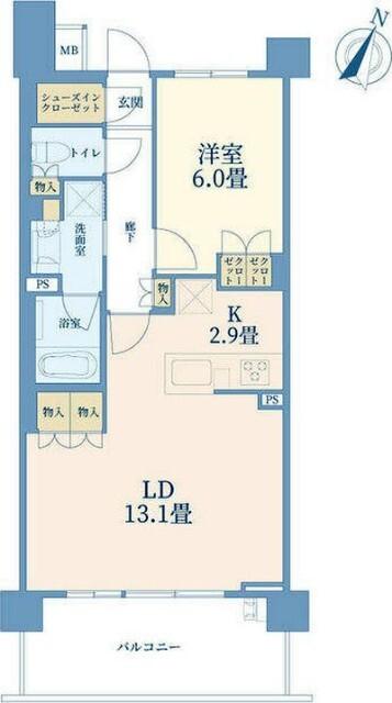 1LDK貸マンションです！