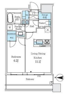 1LDK貸マンションです！
