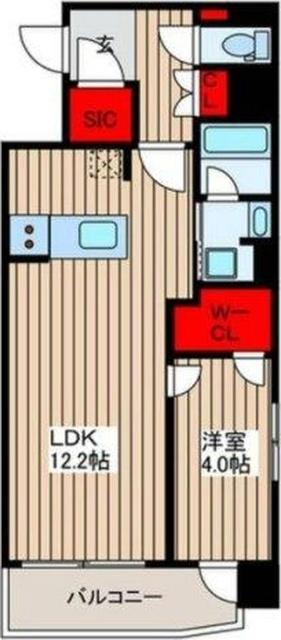 1LDK貸マンションです！