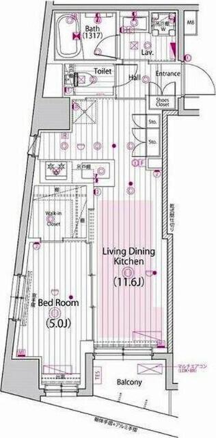 1LDK貸マンションです！