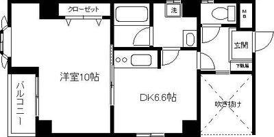 1DK貸マンションです！