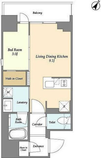 1LDK貸マンションです！