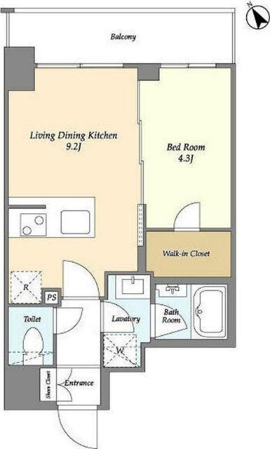 1LDK貸マンションです！