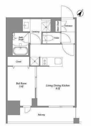 1LDK貸マンションです！