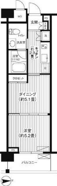 1DK貸マンションです！