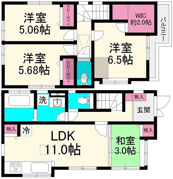 4LDK+小屋裏収納