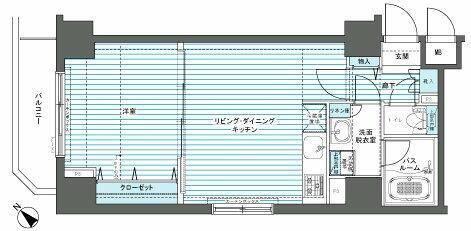 1LDK貸マンションです！