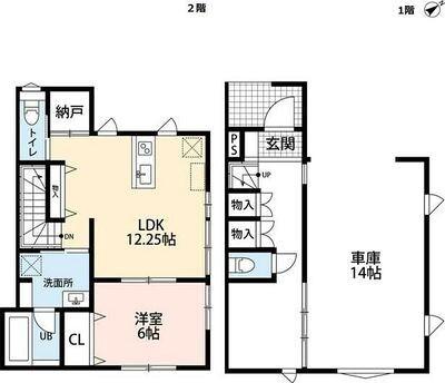 二人入居向けです